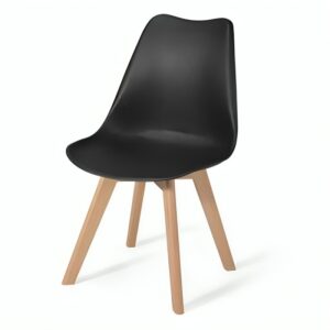Black Colour Classic Cafe Chair