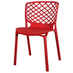Ice Cafe Chair in Red Colour