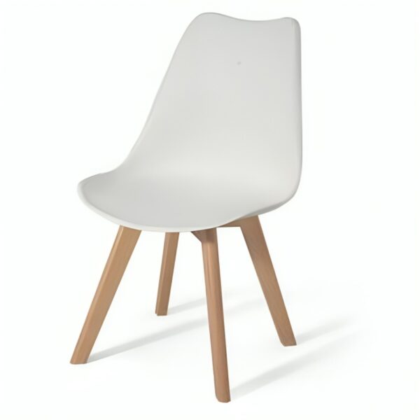 White classic cafe chair