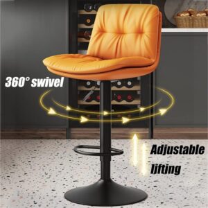 360 degree rotated high counter bar stool