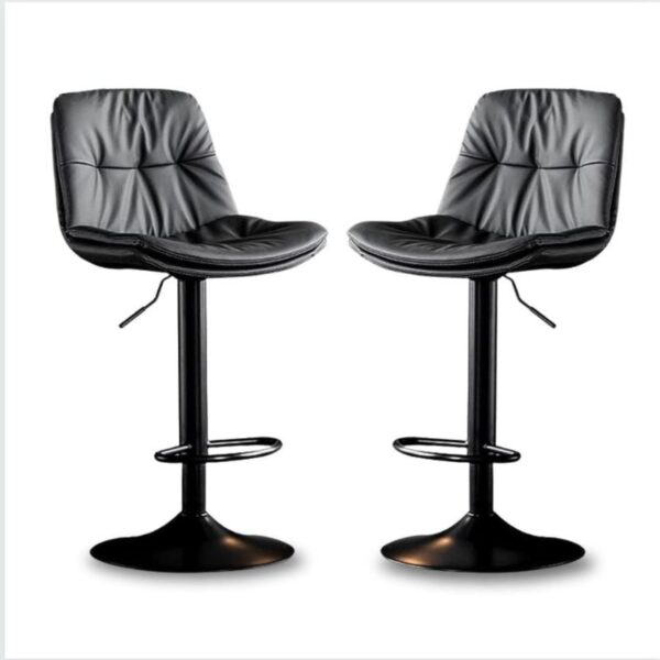 evester high counter bar stool in black colour
