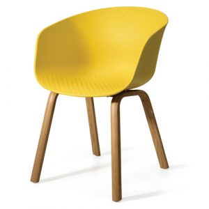 Delta Yellow Cafe Chair