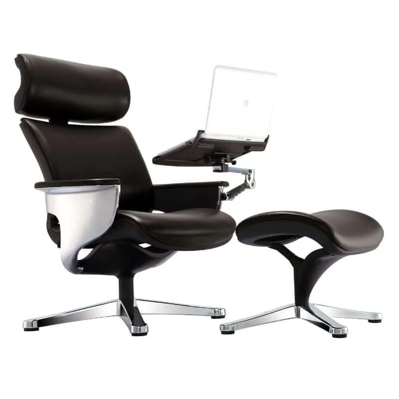 Aadinath Furniture - Best Online Furniture Store in India 65 Nuvem Lounge Chair with ottoman