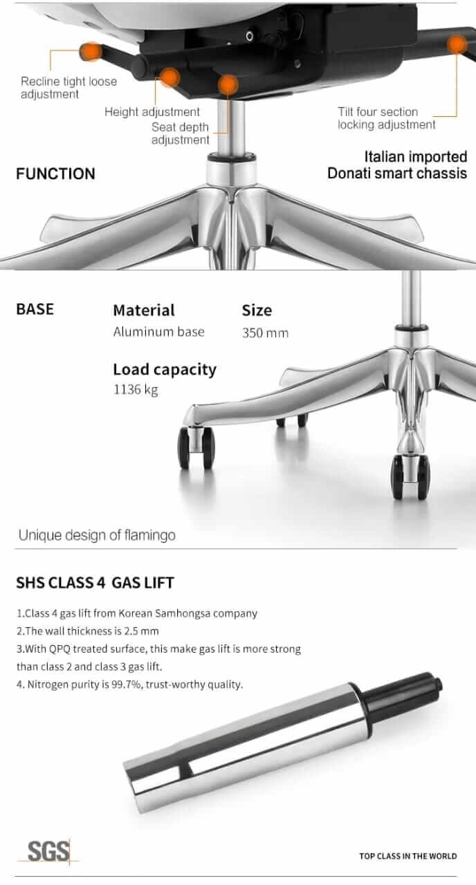 Flamingo Executive Office Chair 10 Flamingo executive office chair base