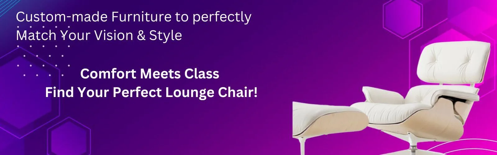 Aadinath Furniture - Best Online Furniture Store in India 3 Lounge Chair Banner For Homepage