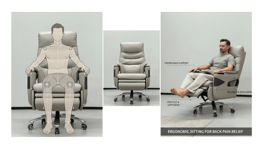 Best Ergonomic Recliner Chair for Back Pain Relief