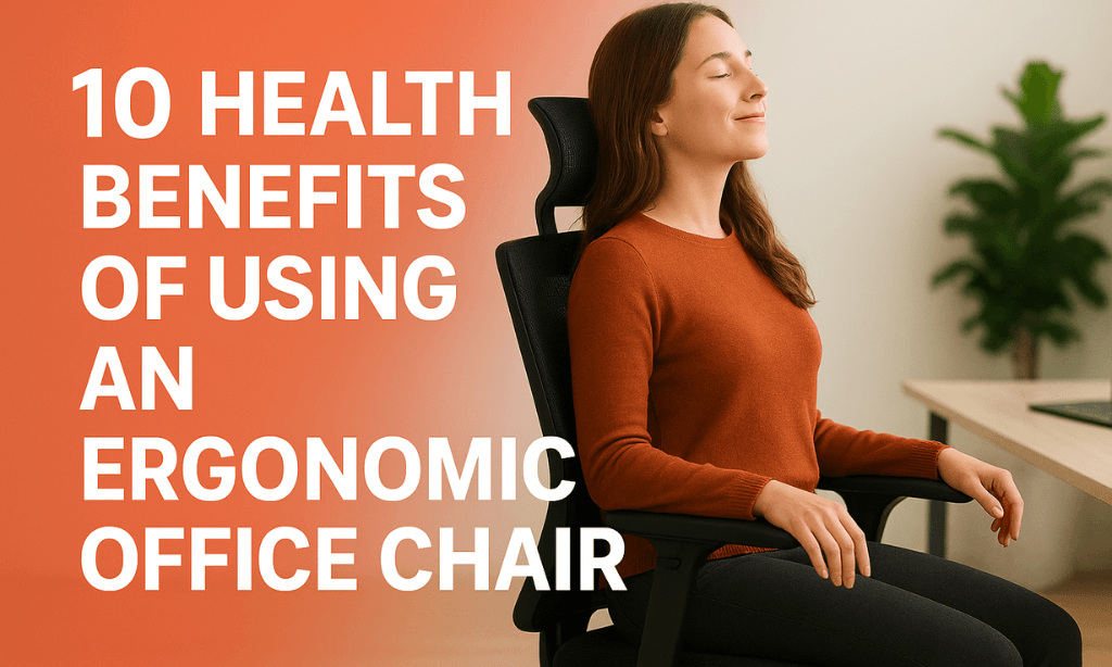 10 Health Benefits of Using an Ergonomic Office Chair