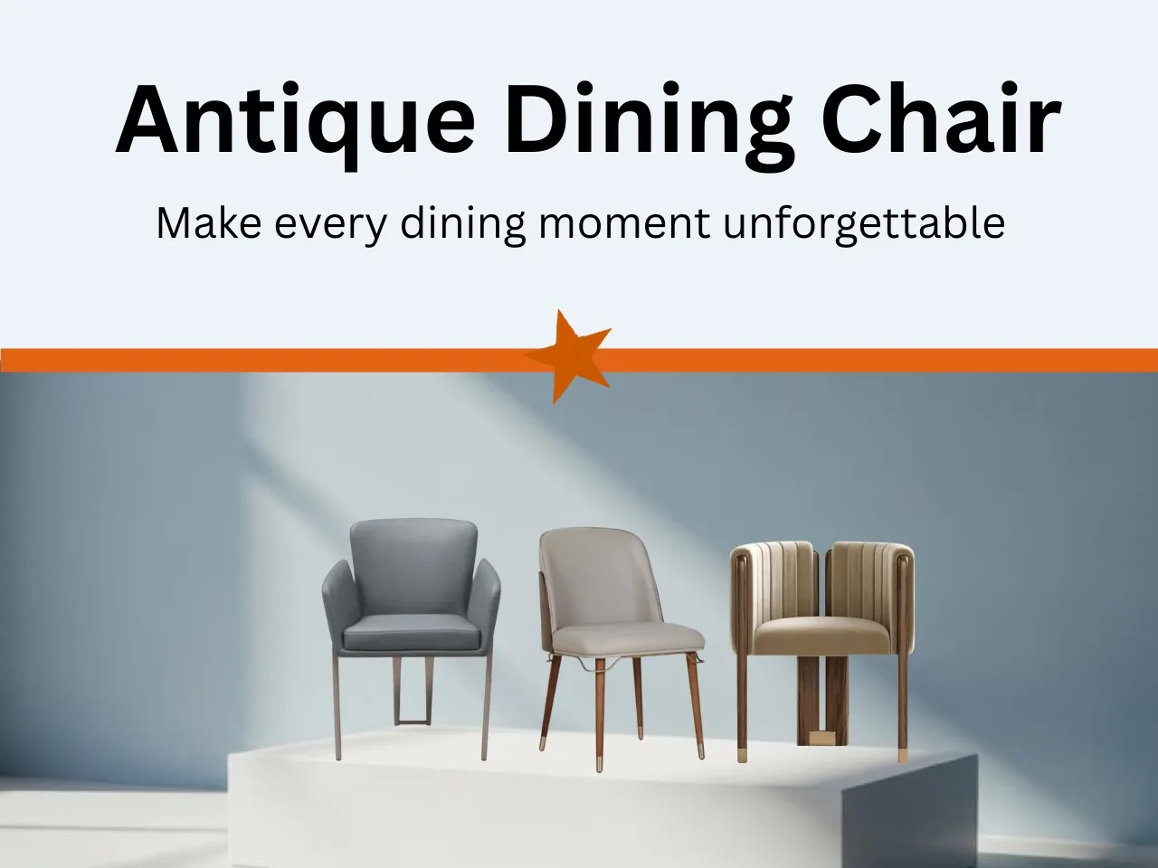 Dining chair mobile banner