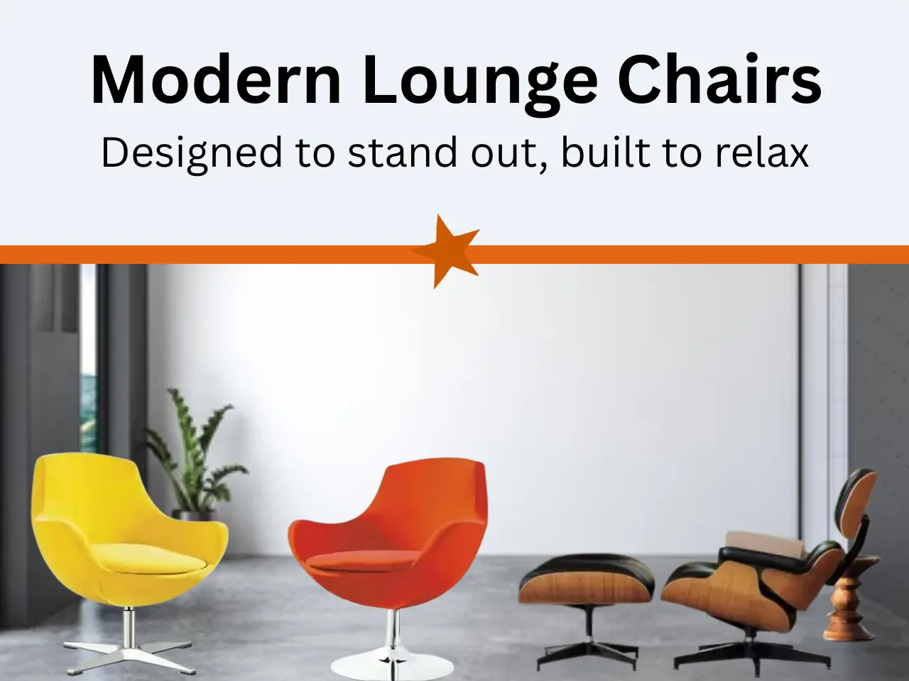 Modern Lounge Chairs Mobile Baner