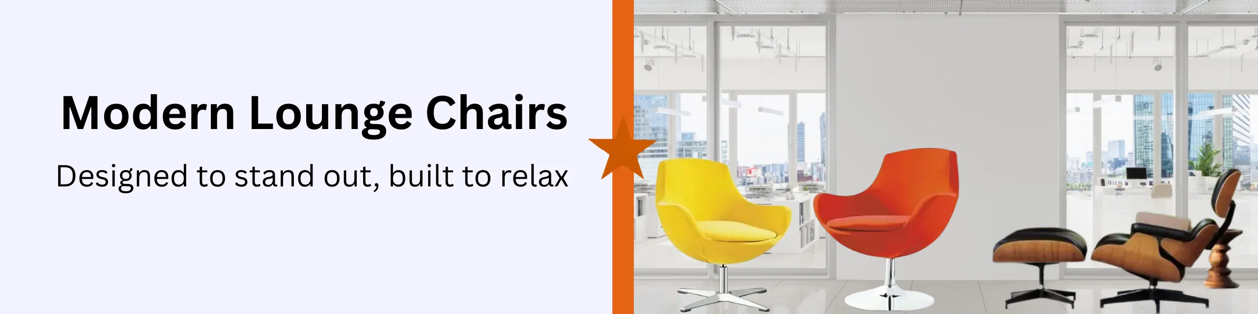 Moderrn Lounge Chair Banner