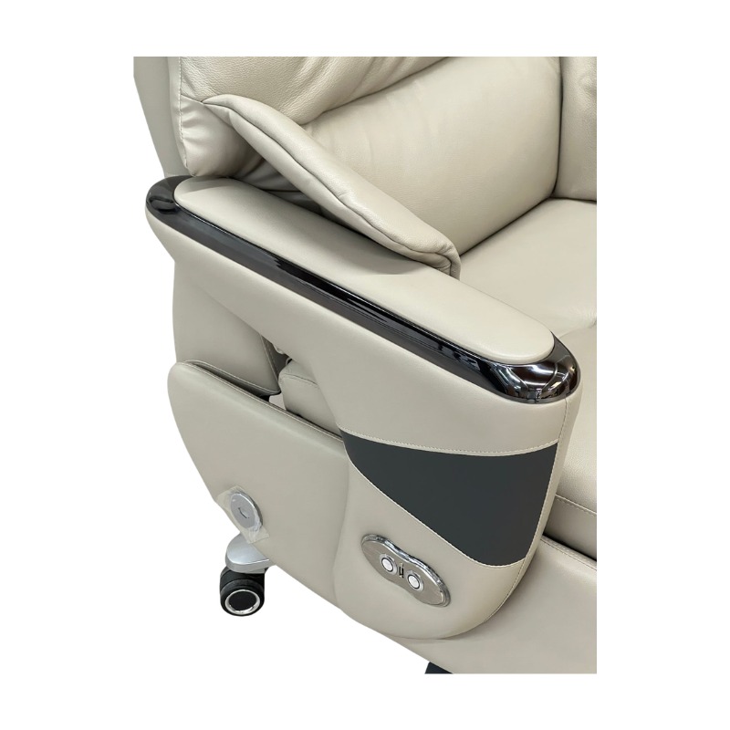 Genuine Leather Luxury Office Recliner Chair 4 Genuine Leather Luxury Office Recliner Chair - Image 4