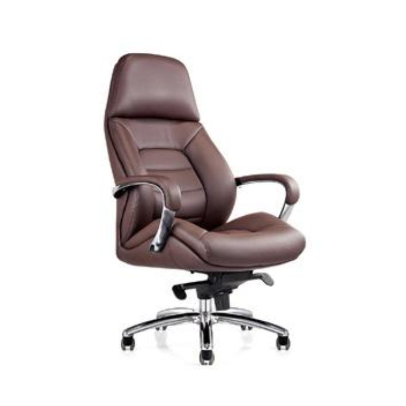 Luxury High Back Office Chair in Leather For Boss