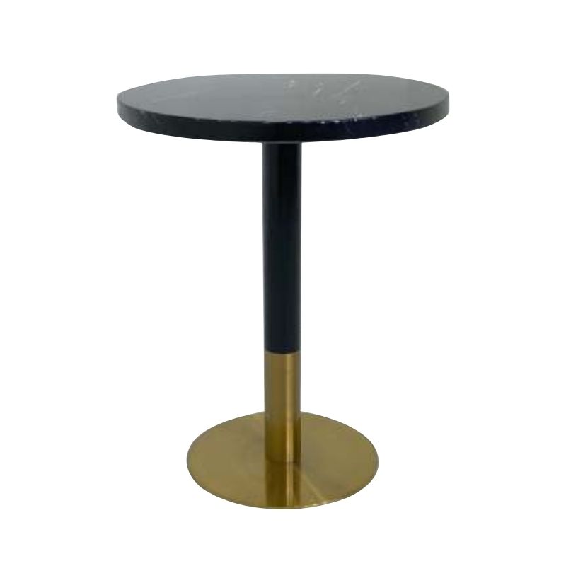 Marble Top Table Stand With Golden Base