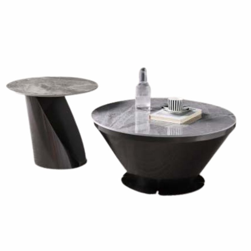 Luxury Side Table With Synthetic Marble Top
