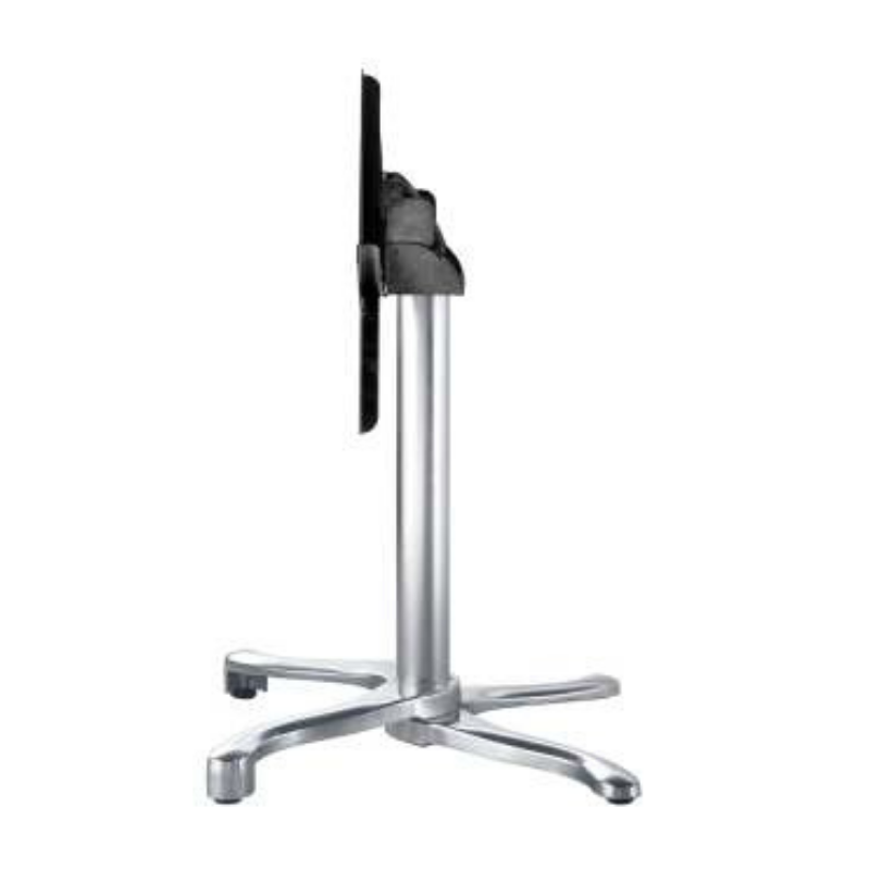 Aadinath Furniture - Best Online Furniture Store in India 23 Silver Stainless Steel Cross Legs Restaurant Table Stand