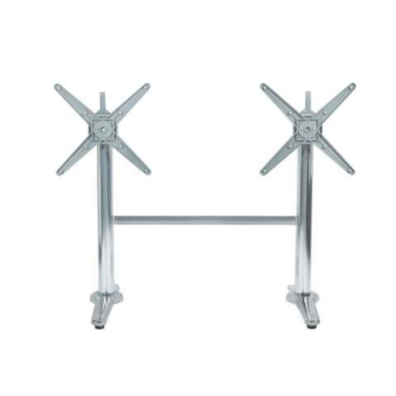 Aadinath Furniture - Best Online Furniture Store in India 23 Stainless Steel Double Panels Table Frame