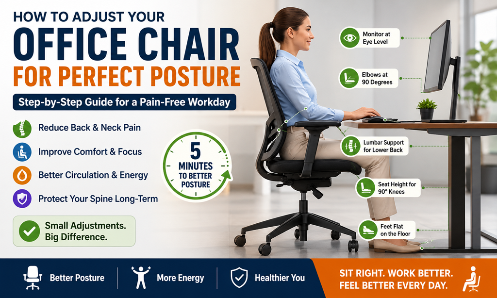 How to Adjust Your Office Chair for Perfect Posture