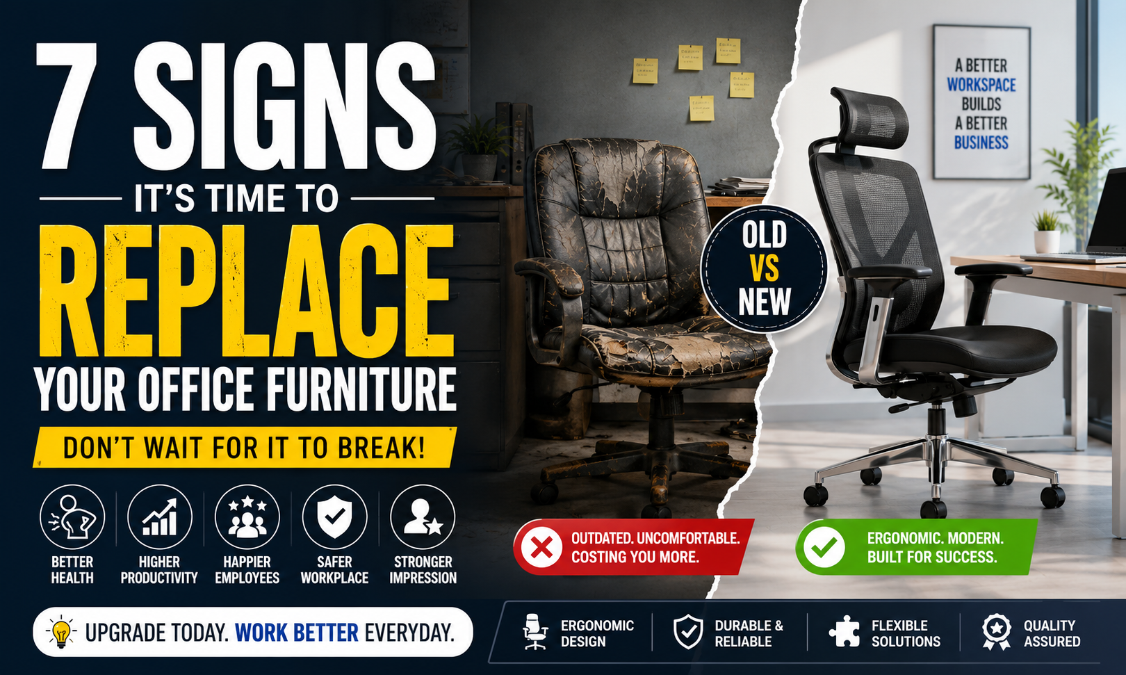 When Should You Replace Your Office Furniture