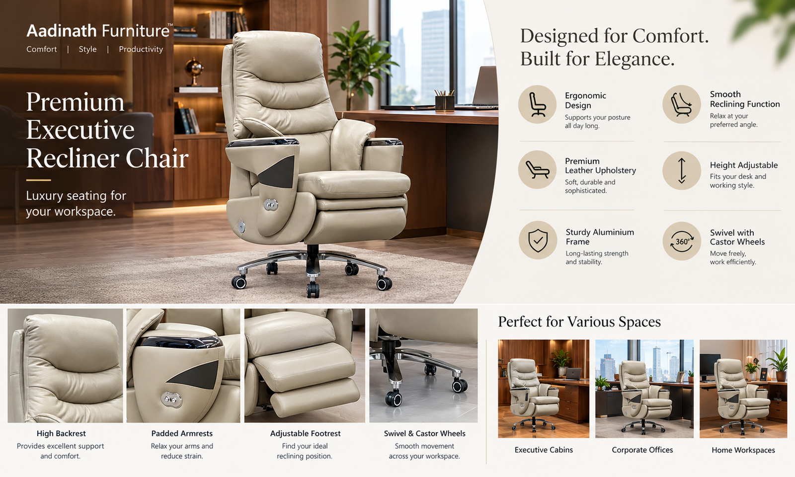 Premium Executive Recliner Chair